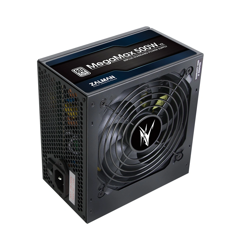 Zalman zdroj MegaMax 500W/ ATX / akt. PFC / 120mm ventilátor / 80PLUS