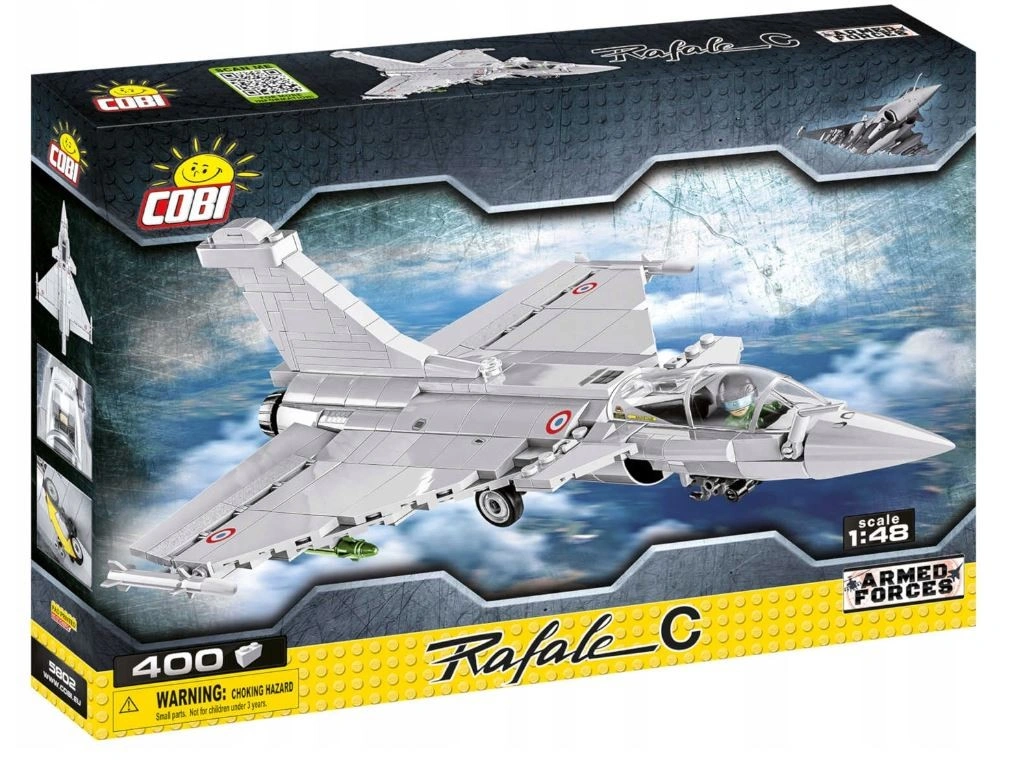 Cobi Stavebnice Armed Forces Rafale C, 400 kostek