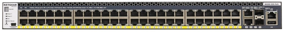 NETGEAR M4300-52G-PoE+ ProSafe