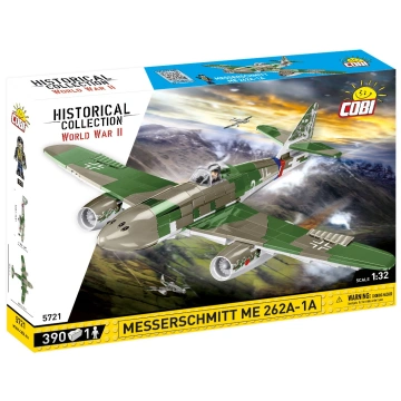 Cobi 5721 II WW Messerschmitt ME 262A-1A, 1:32, 390 k, 1 f