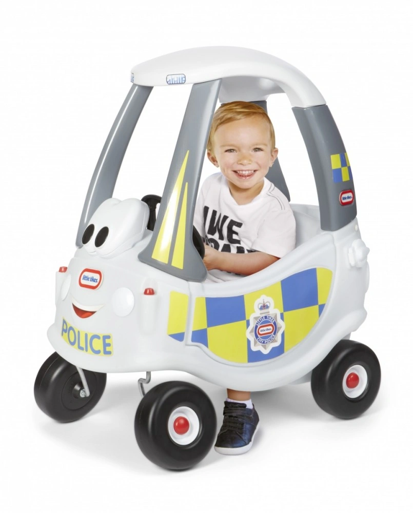 Little Tikes Cozy Coupe - šedé policejní auto