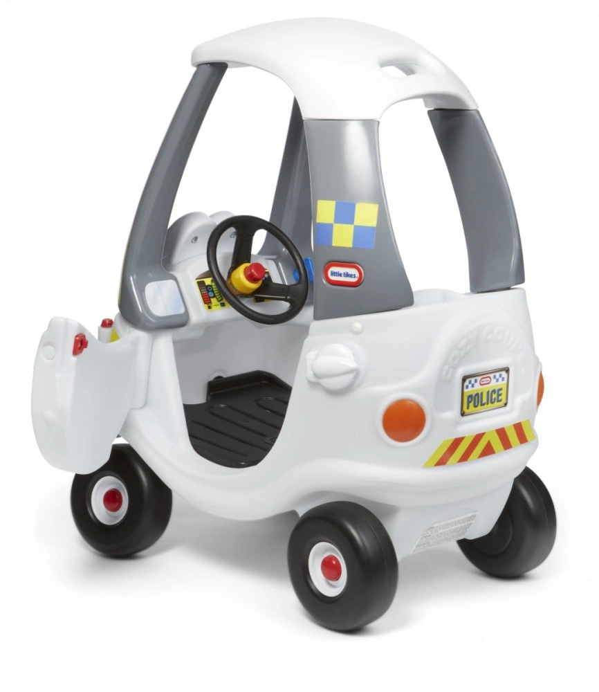 Little Tikes Cozy Coupe - šedé policejní auto