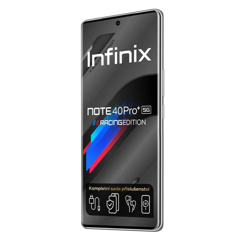 Infinix Note 40 Pro+ 5G 12/256 GB, šedá