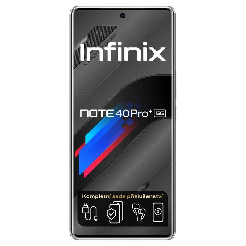 Infinix Note 40 Pro+ 5G 12/256 GB, šedá