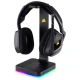 Corsair držák sluchátek ST100 RGB, 7.1 zvuková karta, USB 3.1 hub