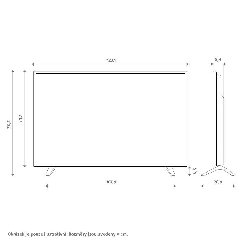 Panasonic TV-55W90A