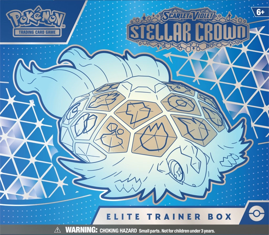 Pokémon TCG: SV07 Stellar Crown - Elite Trainer Box