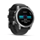 Garmin fenix E 47 mm, Stainless Steel / Graphite Silicone Band