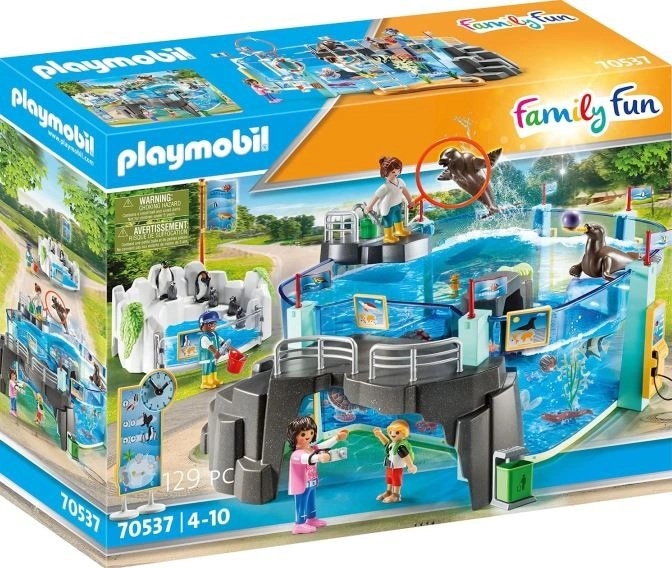 Playmobil mega set 70537 tučňácké akvárium s bazénem