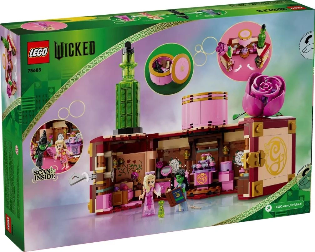 LEGO Wicked 75683 Studentská kolej Glindy a Elphaby