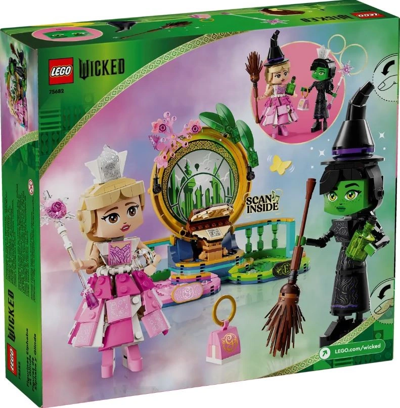 LEGO Wicked 75682 Figurky Elphaby a Glindy