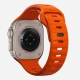 Nomad Sport Band - Sportovní vodotěsný řemínek pro Apple Watch 45 / 49 mm, oranžový