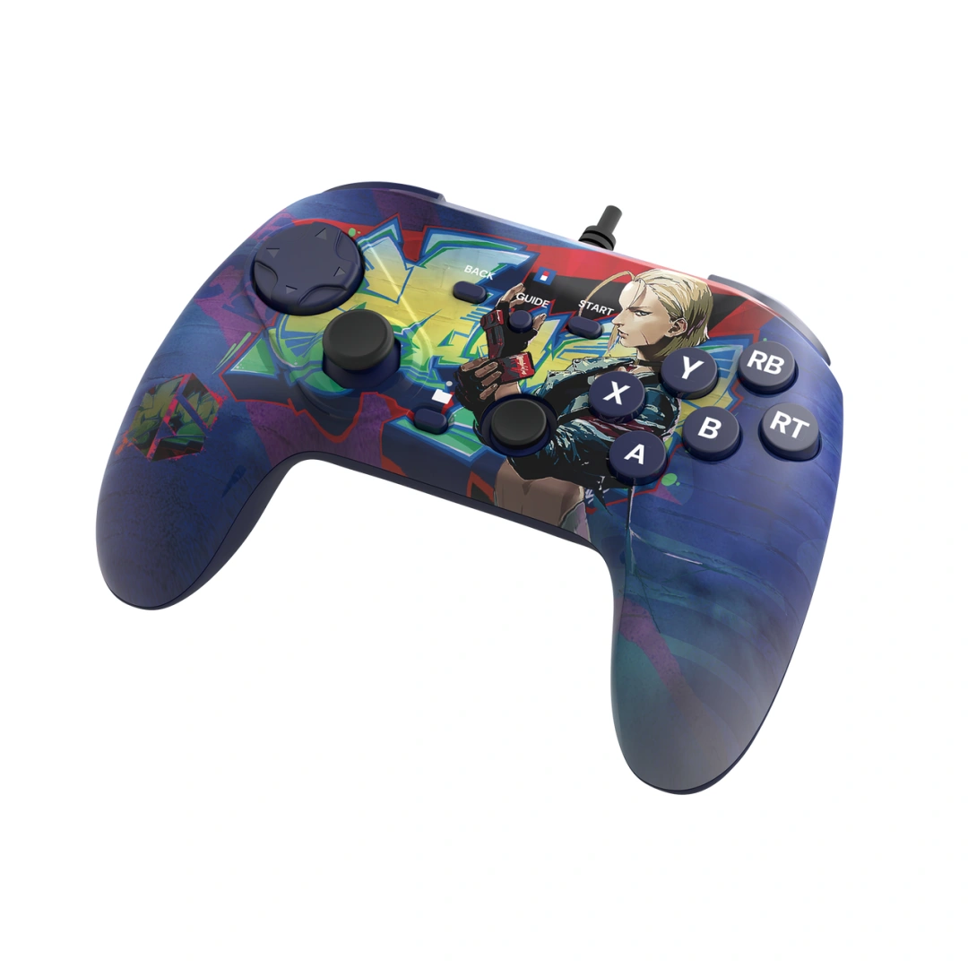 HORI Fighting Commander OCTA SF 6 Cammy Edition pro PC, modrá