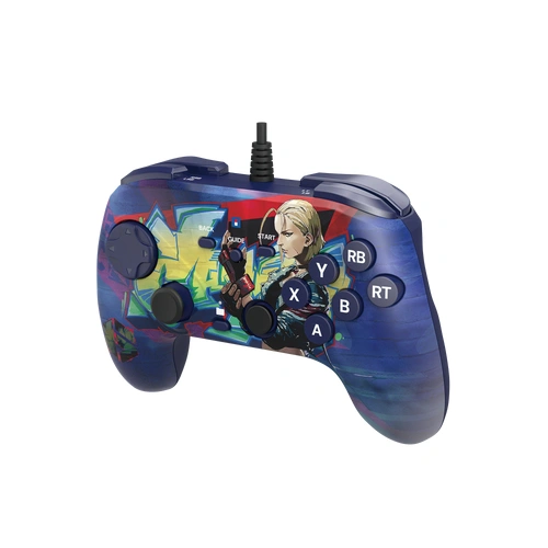 HORI Fighting Commander OCTA SF 6 Cammy Edition pro PC, modrá