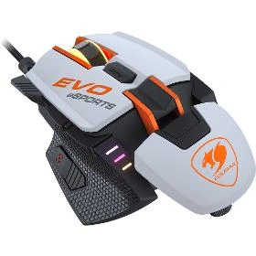 Cougar 700M Evo eSPORTS, RGB optická/8 tlačítek/16000DPI, bílá