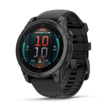 Garmin fenix E 47 mm, Slate Gray / Black Silicone Band