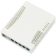 Mikrotik RouterBOARD RB260GS/ nastavitelný 5-portový gigabit smart switch SFP cage/ SwOS/ zdroj