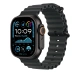 Apple 49mm Black Ocean Band Extension - Black Titanium Finish