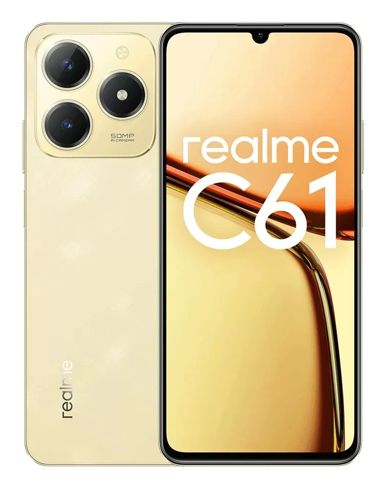 Realme C61 6/256GB Sparkle Gold 