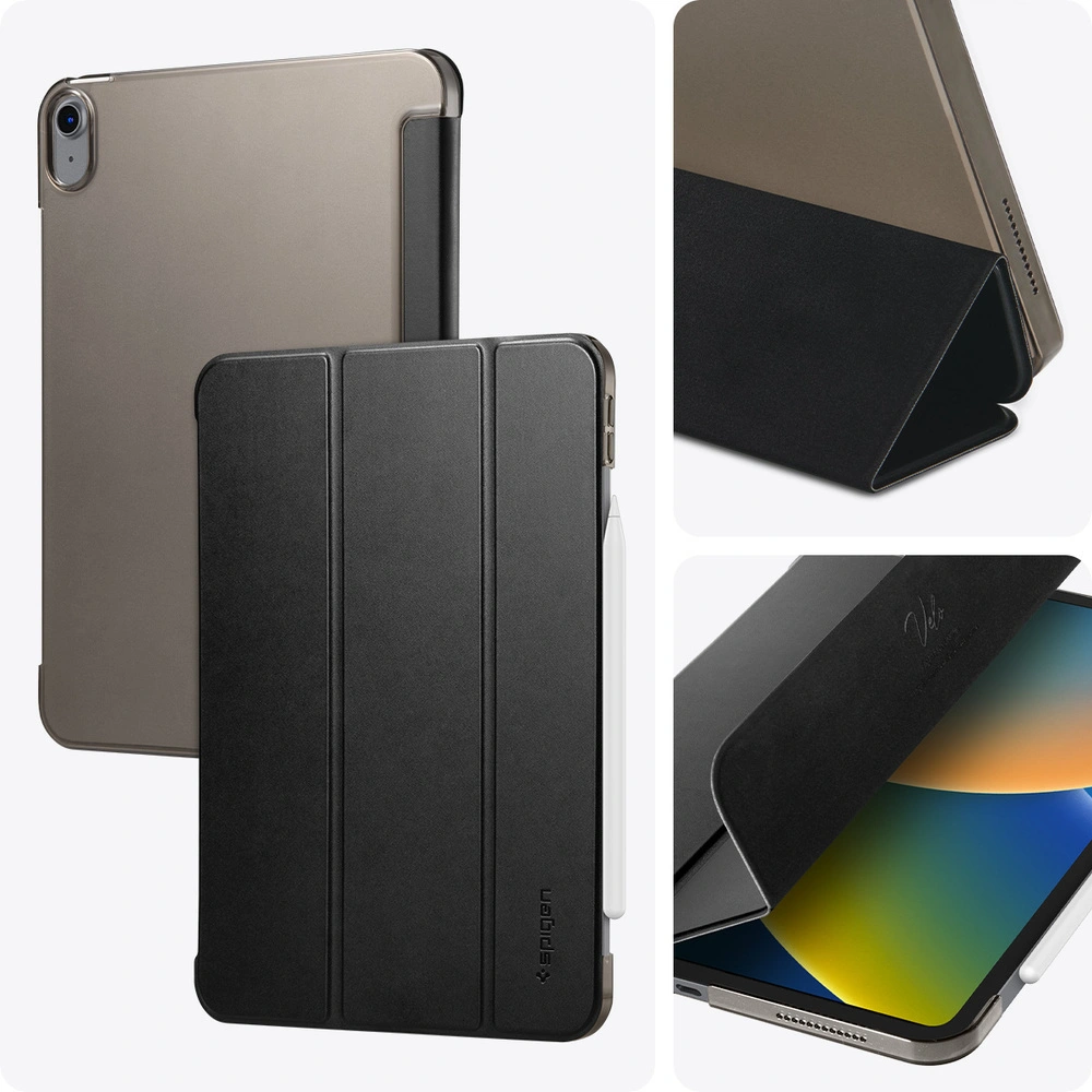 Spigen Smart Fold, black, iPad 10.9" 2022