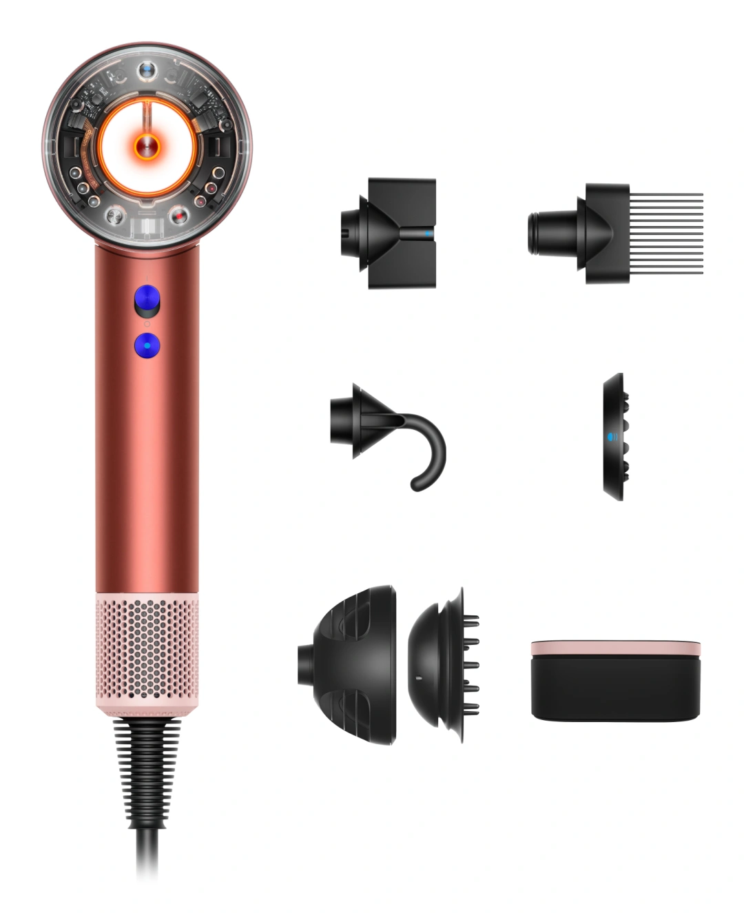 Dyson Supersonic Nural HD16, Strawberry Brozne / Blush Pink