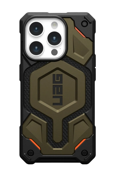 UAG UAG Monarch Pro MagSafe, kevlar element green - iPhone 15 Pro