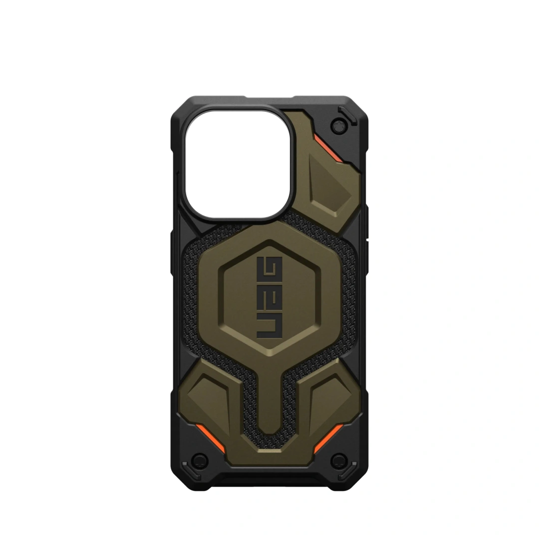 UAG UAG Monarch Pro MagSafe, kevlar element green - iPhone 15 Pro