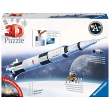 Ravensburger 3D puzzle Vesmírná raketa Saturn V 504 dílků