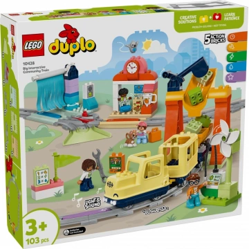 LEGO DUPLO 10428 Velký interaktivní komunitní vláček