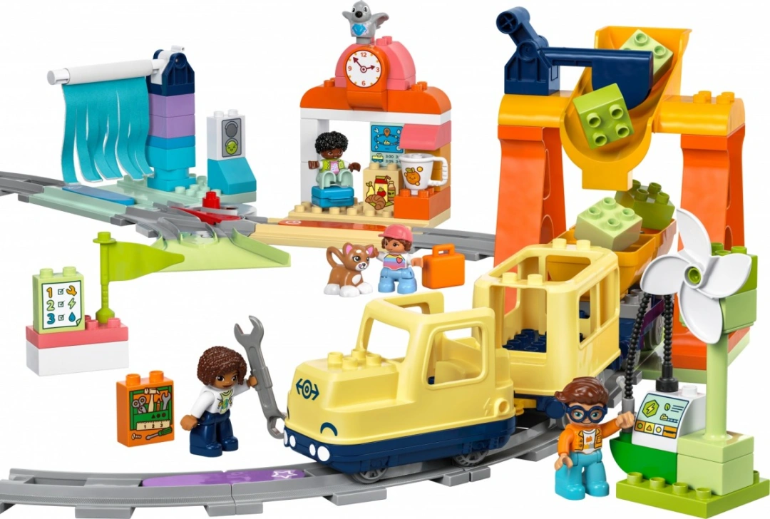 LEGO DUPLO 10428 Velký interaktivní komunitní vláček