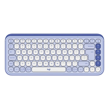 Logitech POP ICON, US layout, fialová