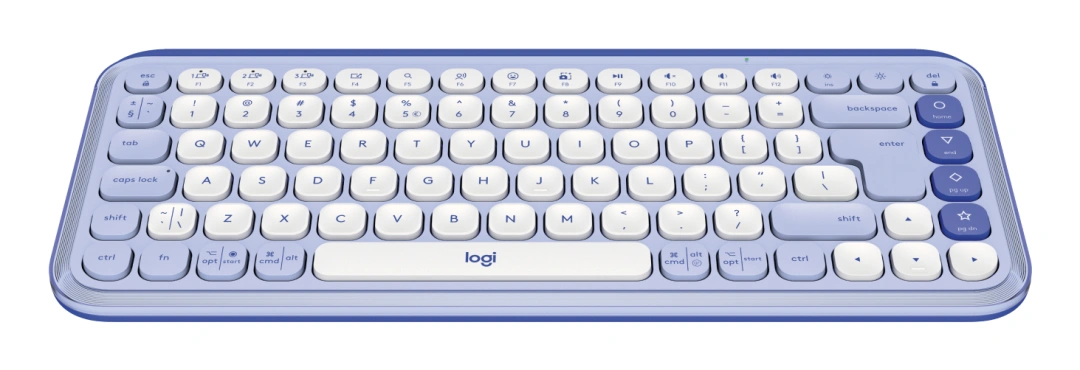 Logitech POP ICON, US layout, fialová