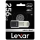 Lexar flash disk 256GB - Fingerprint F35Pro USB 3.2 (čtení/zápis: 400/350MB/s)