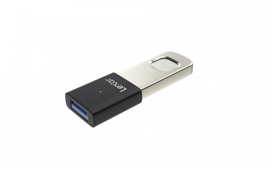 Lexar flash disk 256GB - Fingerprint F35Pro USB 3.2 (čtení/zápis: 400/350MB/s)