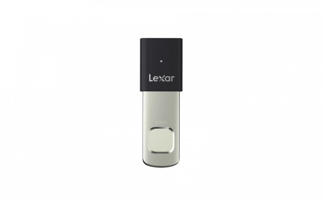 Lexar flash disk 256GB - Fingerprint F35Pro USB 3.2 (čtení/zápis: 400/350MB/s)