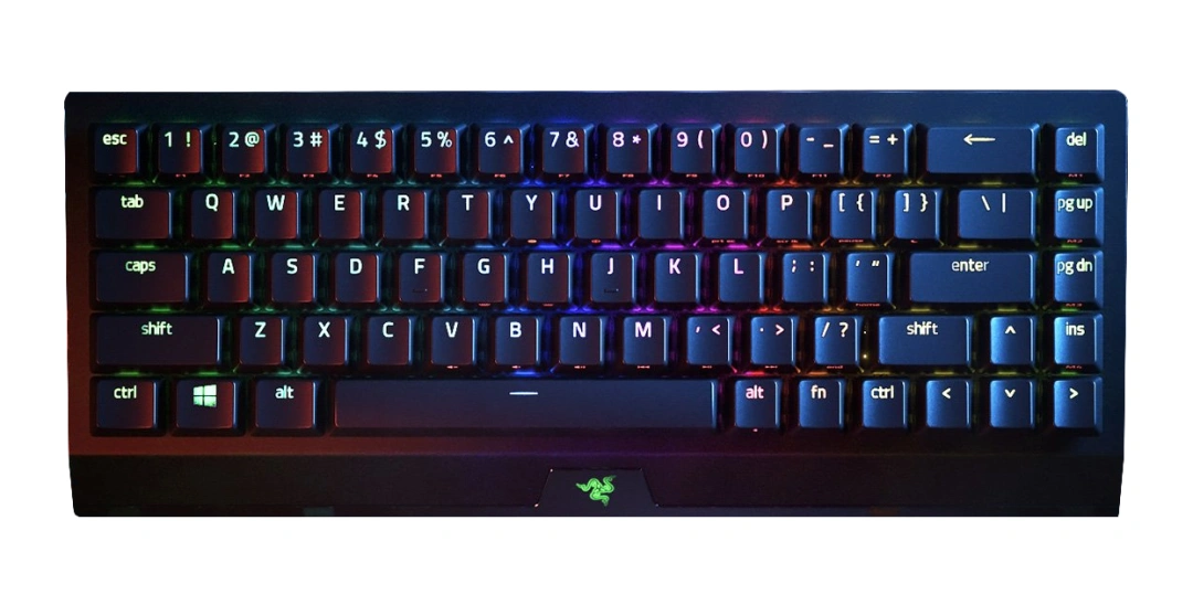 Razer BlackWidow V3 Mini HyperSpeed Yellow Switches, černá