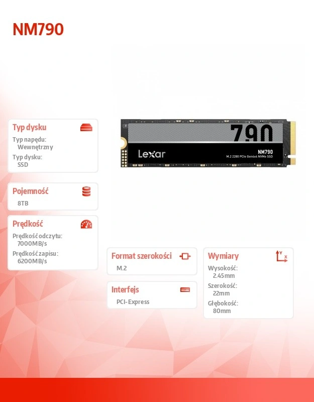 Lexar LNM790X008T-RNNNG