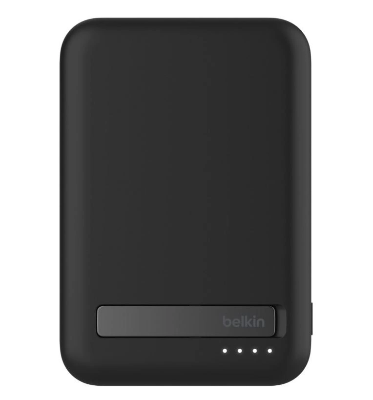 Belkin BOOST CHARGE Qi2 Magnetická Bezdrátová PowerBanka se stojánkem, 10000mAh, 15W, černá