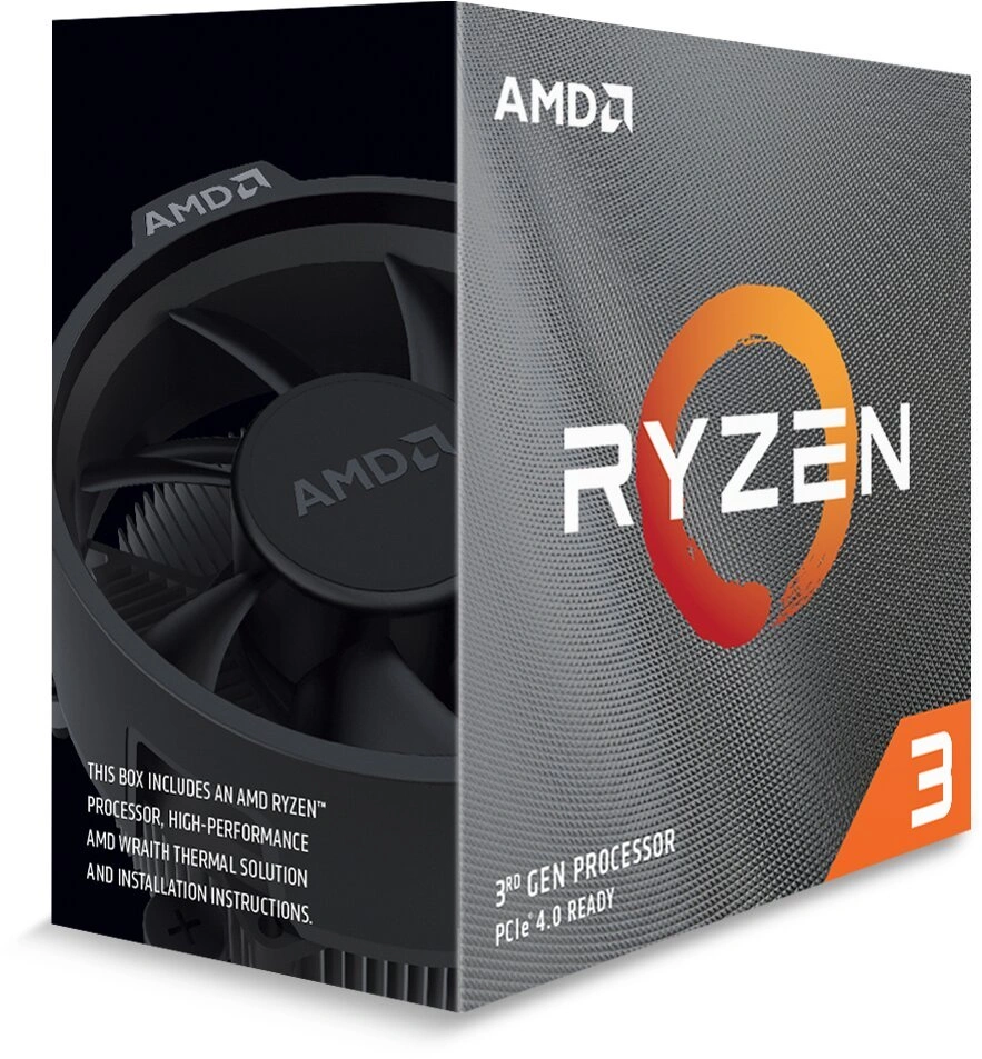 AMD Ryzen 3 3100 processor 3.6 GHz Box