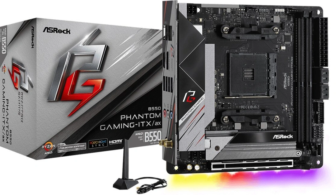 ASRock B550 Phantom Gaming-ITX/ax - AMD B550 