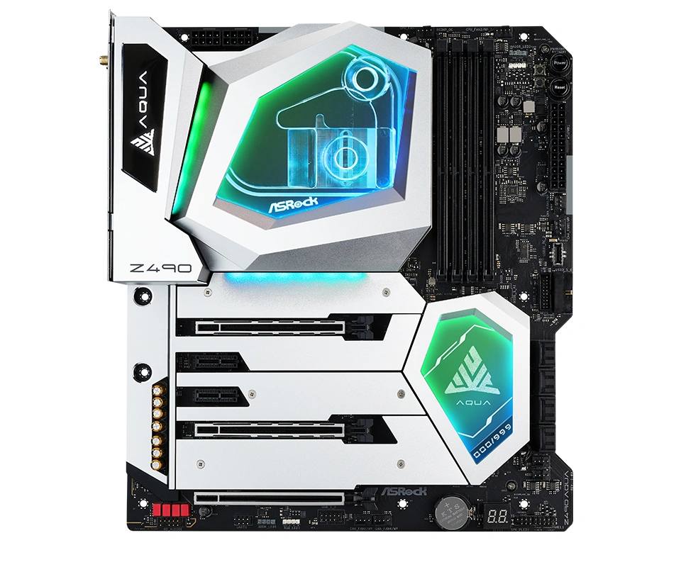 Asrock Z490 Aqua motherboard Extended ATX