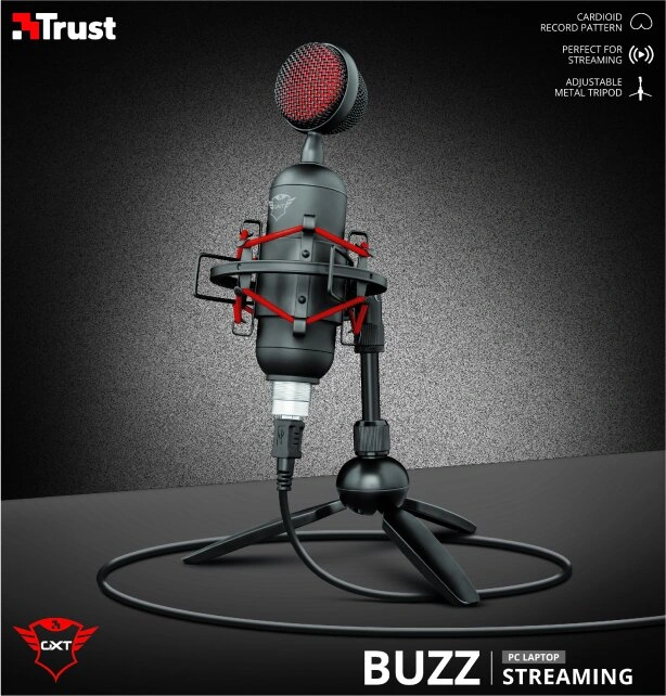 Trust GXT 244 Buzz, černá