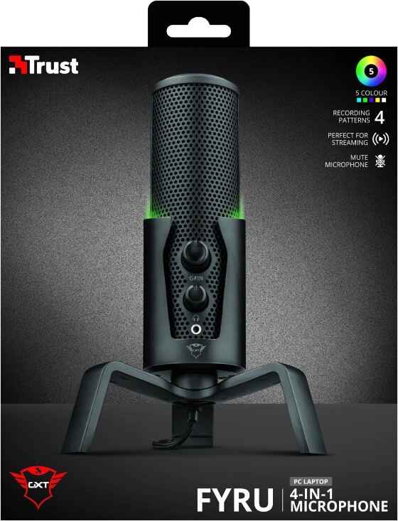 Trust GXT 258 Fyru USB 4-in-1 Streaming