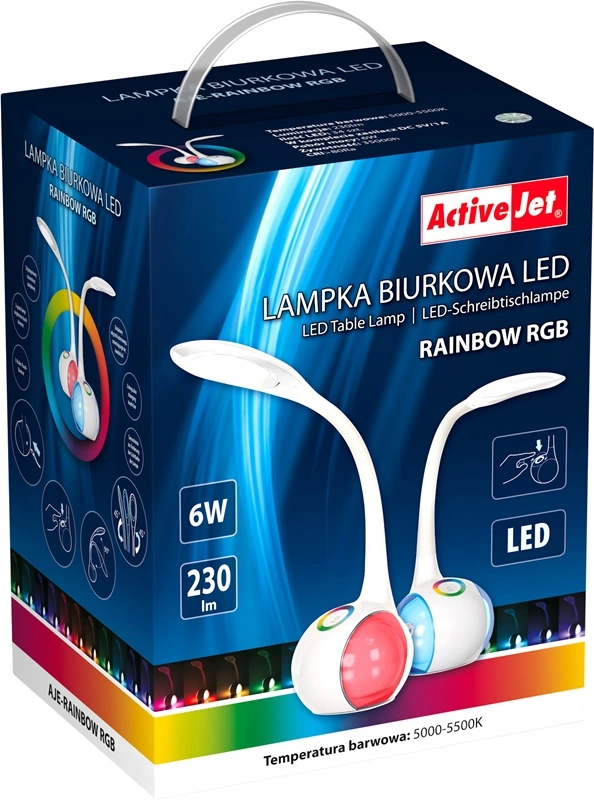 Activejet AJE-RAINBOW RGB LED, Multicolor