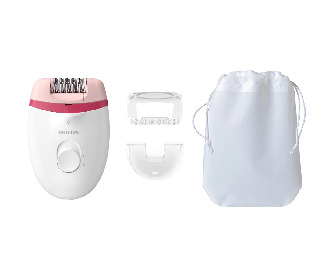 Philips Satinelle Essential BRE255/00, pink/white