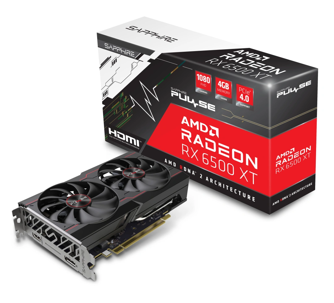 Sapphire Radeon RX 6500 XT 4GB GDDR6 (11314-01-20G)