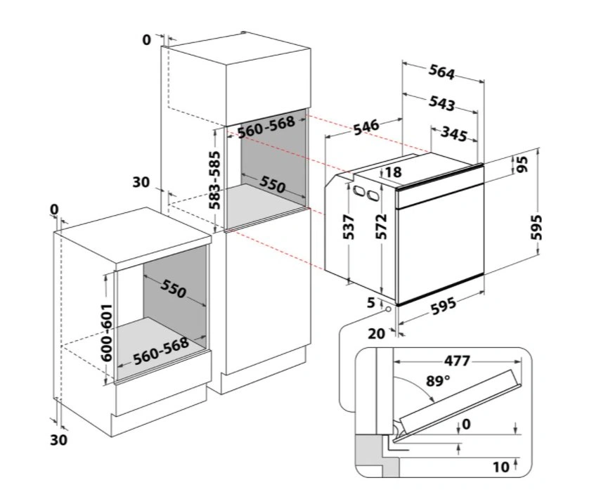 Whirlpool l W6OM44S1HBL