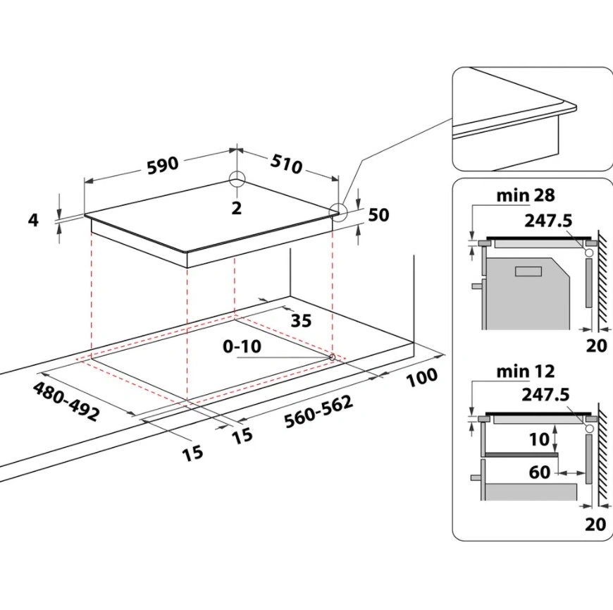 Whirlpool WB B3960BF