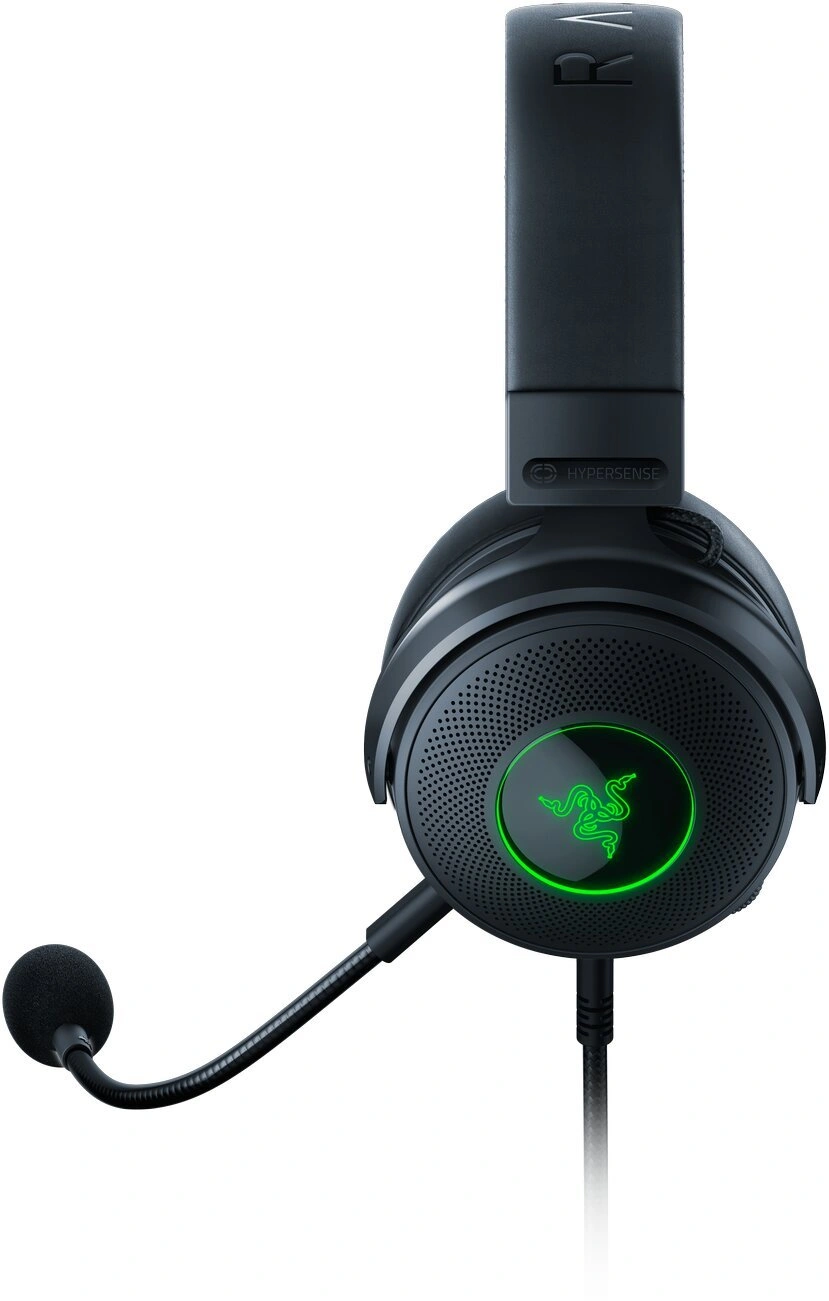 Razer Kraken V3 Hypersense, černá