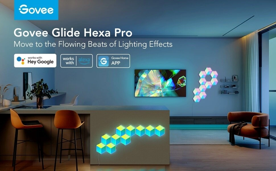 Govee Glide Hexa Pro LED Smart - 10ks